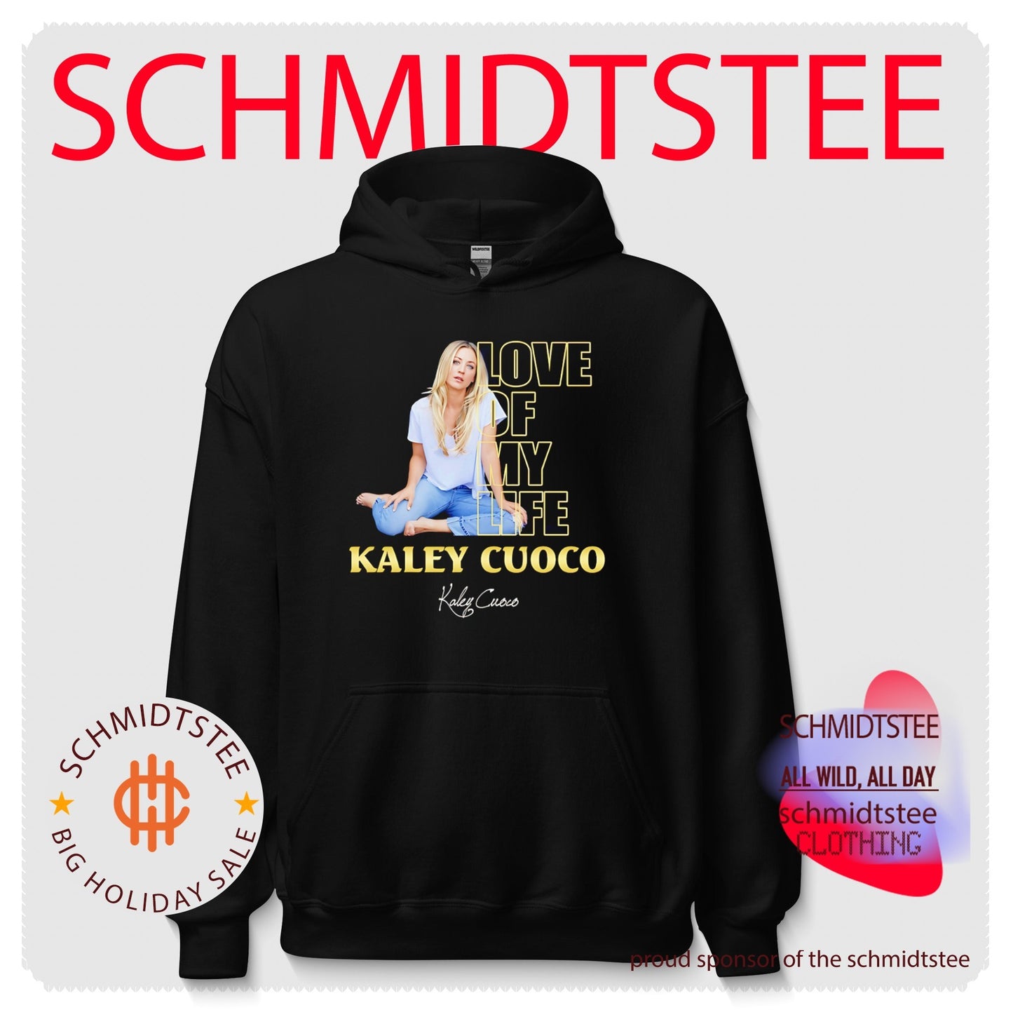 Love of my life Kaley Cuoco signature shirt