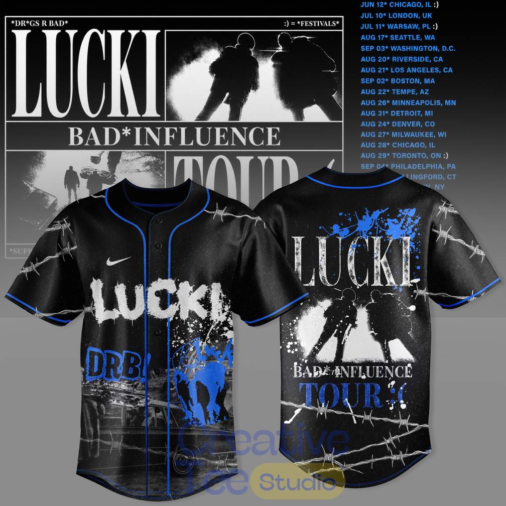 Lucki Bad Influence Tour 2026 Deadboylife Special Jersey