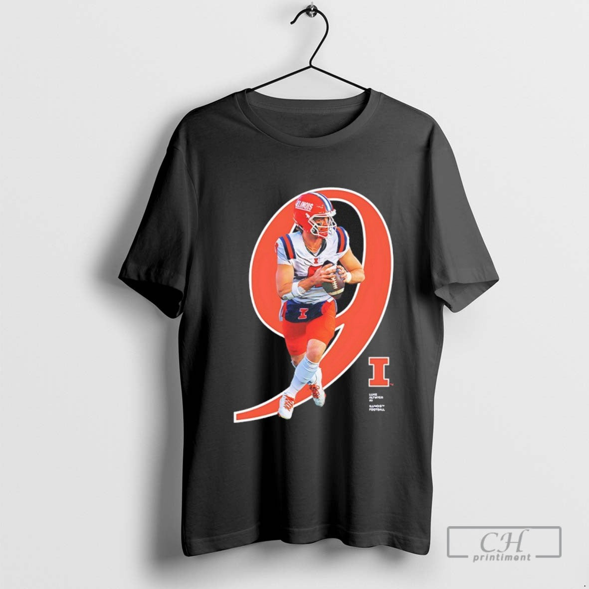 Luke Altmyer 9 Illinois Fighting Illini 2025 Ncaa Player