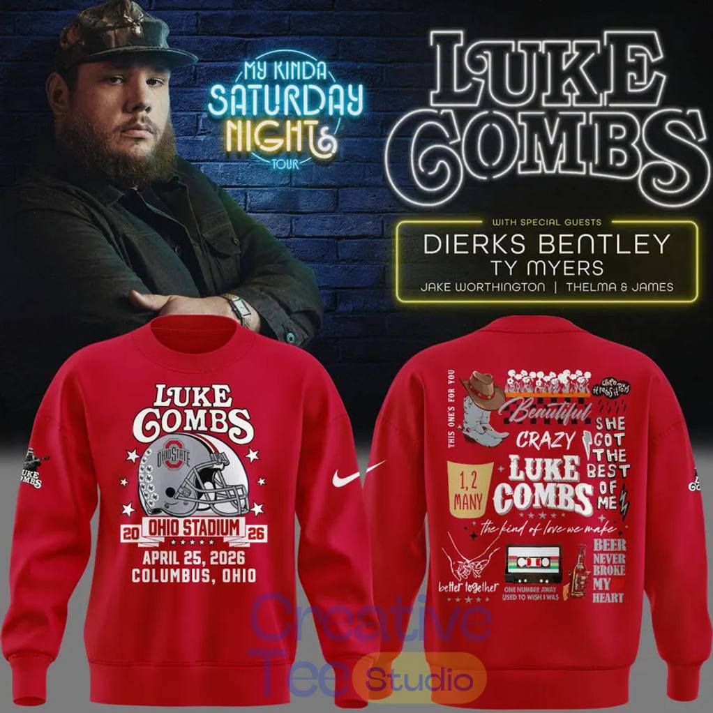 Luke Combs x Ohio State Buckeyes Stadium Special Sweatshirt