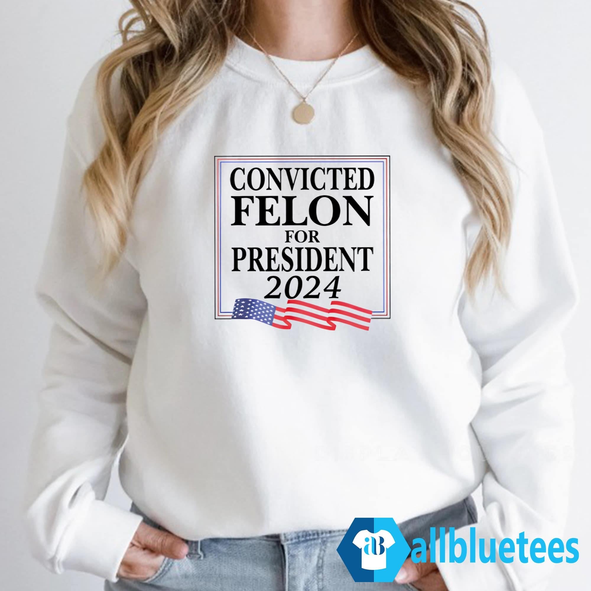 Luke Rudkowski Convicted Felon For President 2024 Shirt