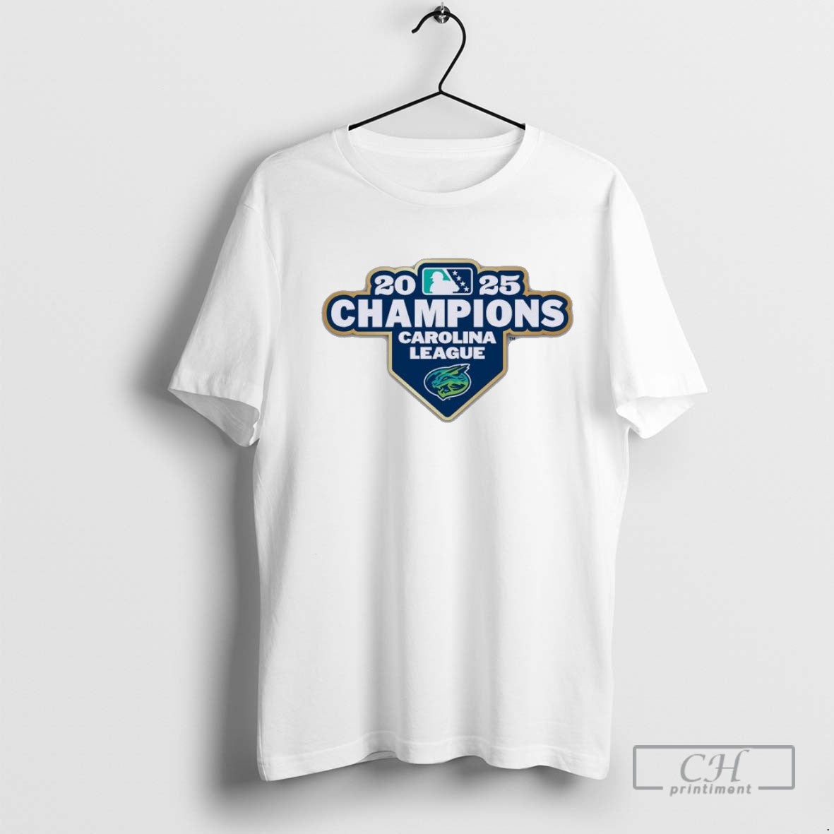 Lynchburg Hillcats 2025 Carolina League Champions Logo