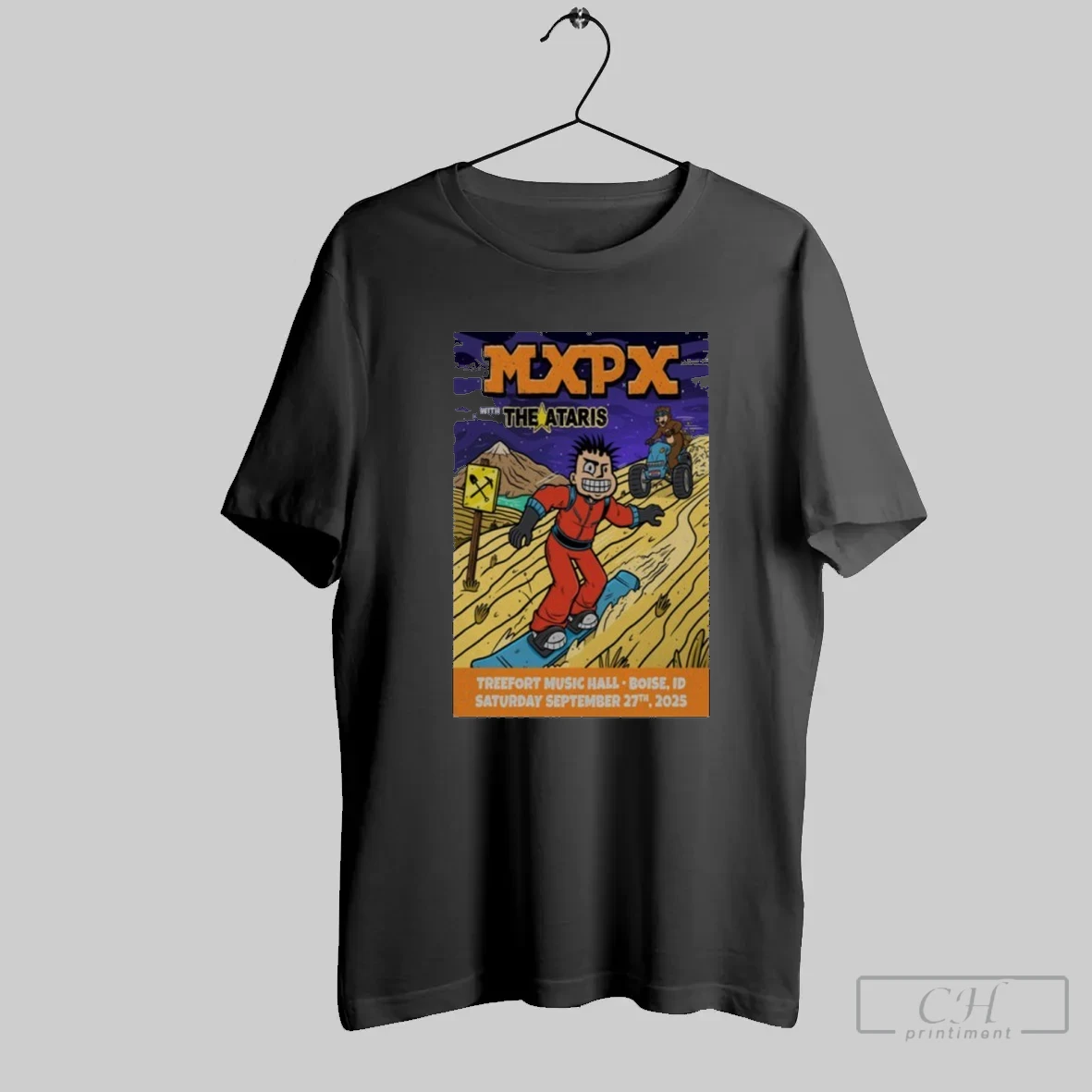 Mxpx Treefort Music Hall Boise Sept 27 2025 T Shirt