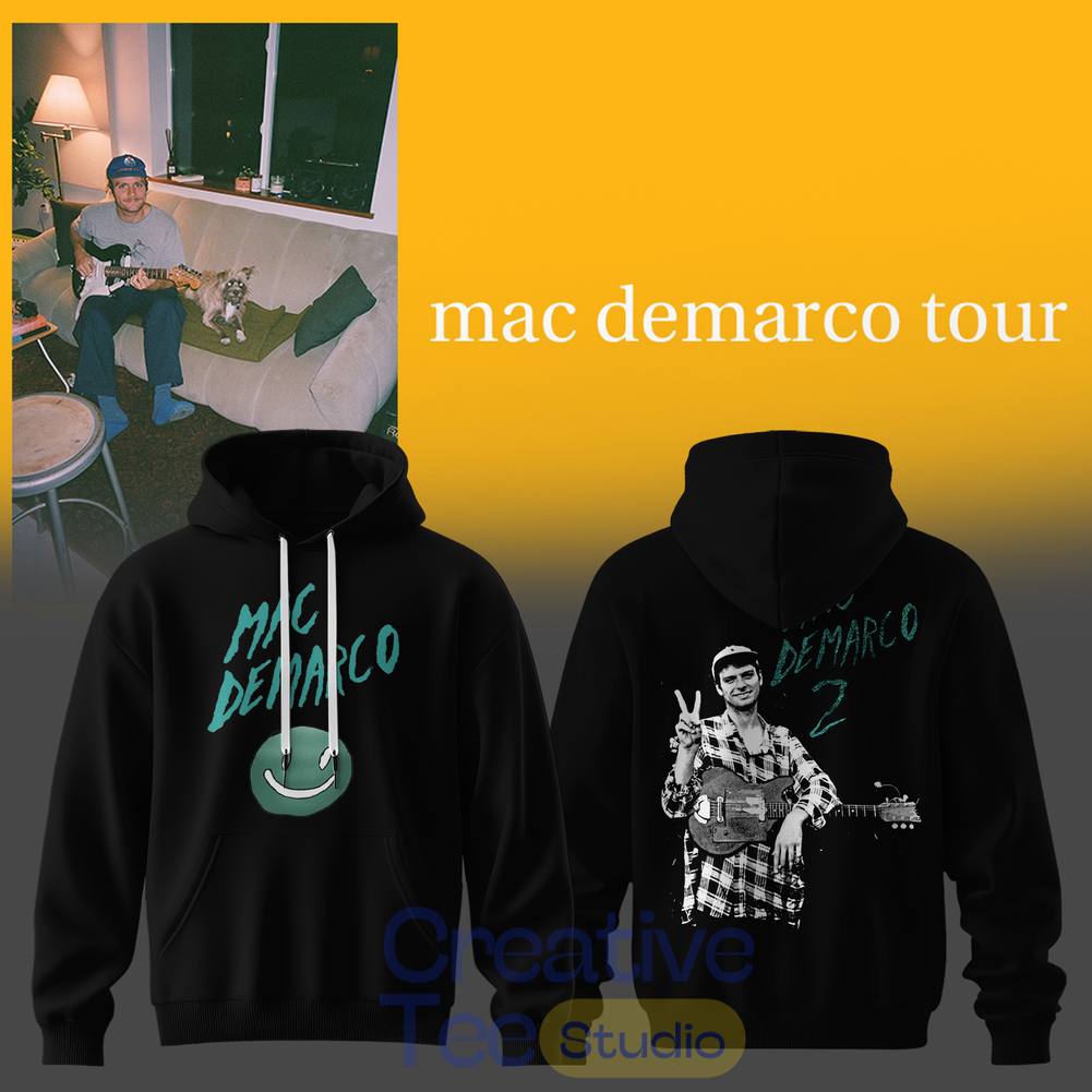 Mac Demarco 2026 World Tour Chamber of Blue Tee Hoodie
