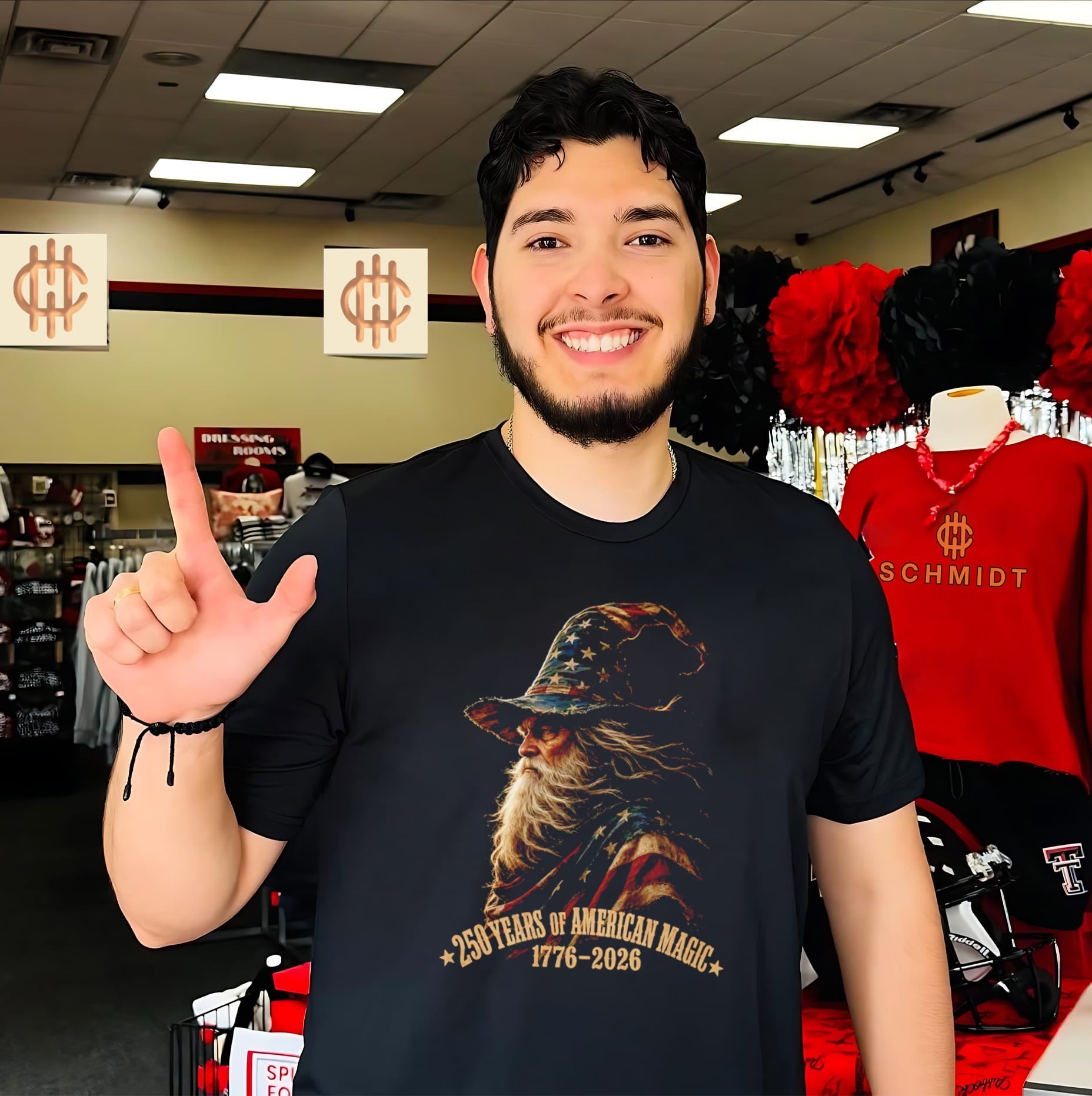 Mad Wizard 250 Years of American Magic 1776 2026 shirt