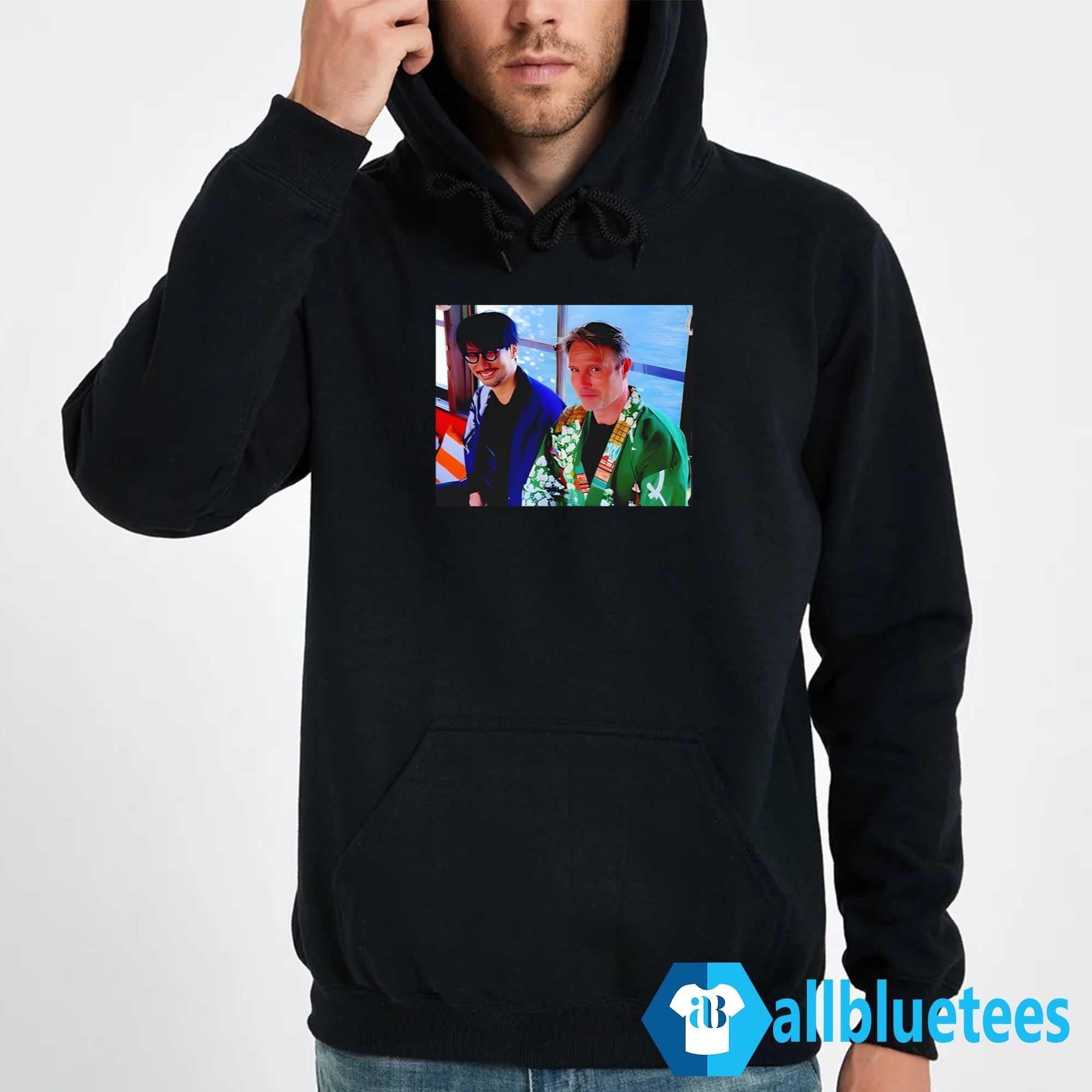 Mads Mikkelsen And Hideo Kojima Picture Shirt