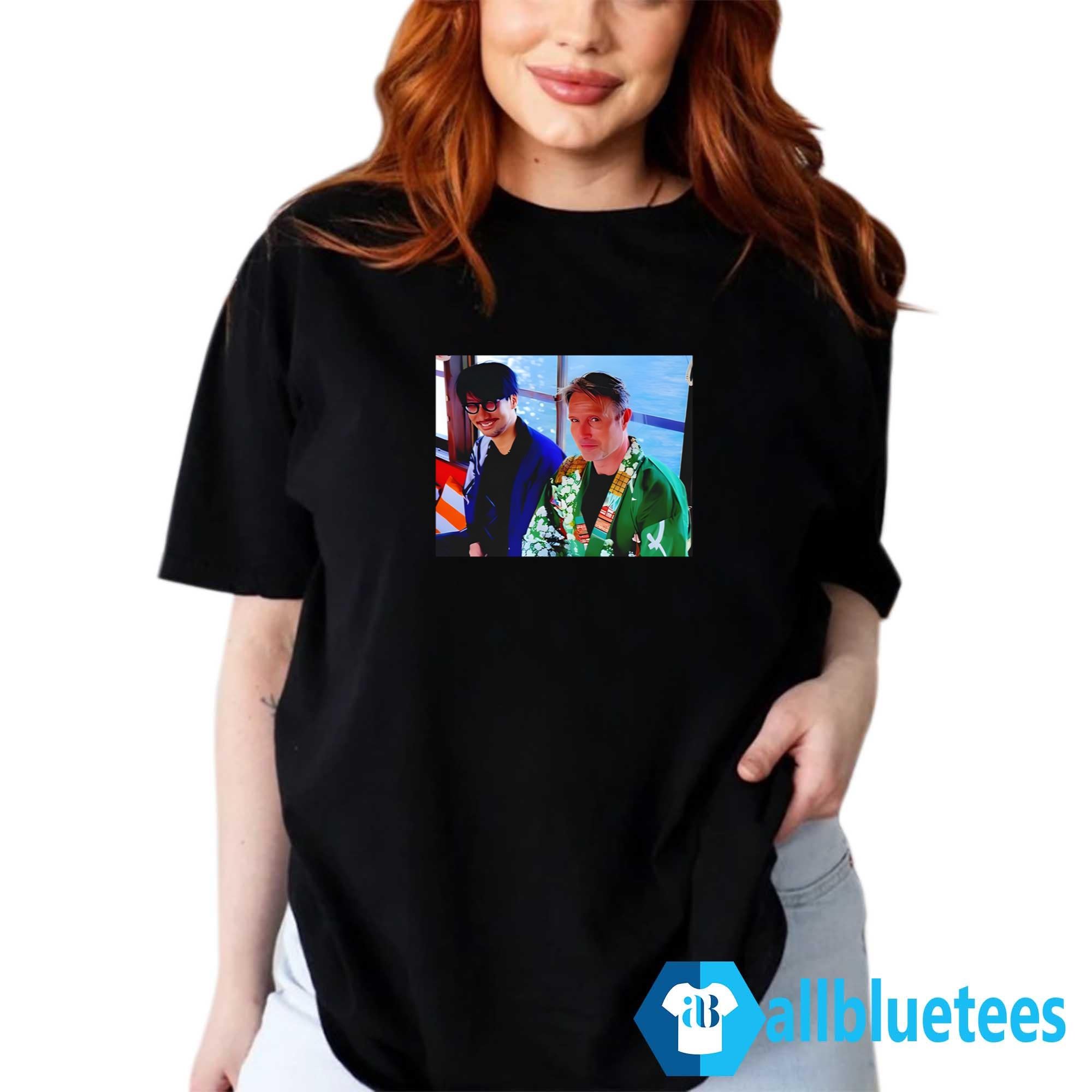 Mads Mikkelsen And Hideo Kojima Picture Shirt