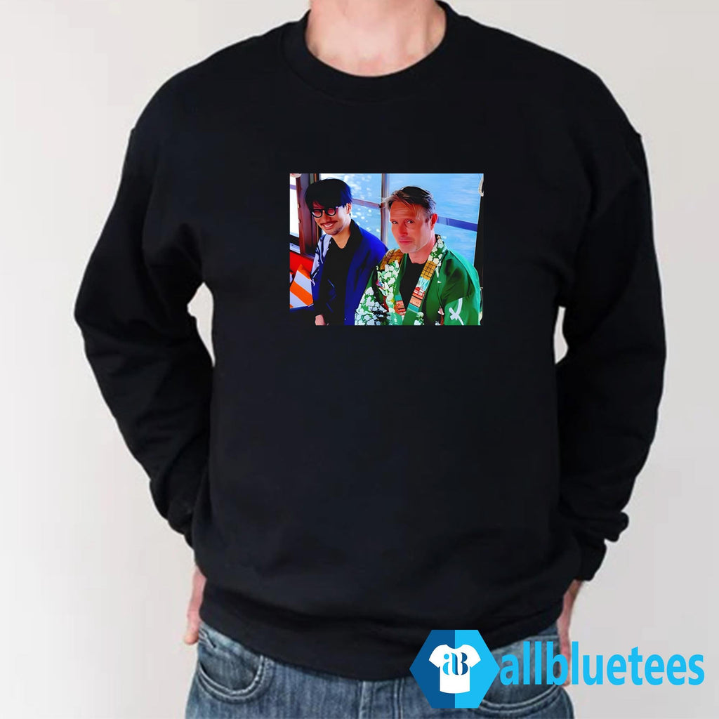 Mads Mikkelsen And Hideo Kojima Picture Shirt