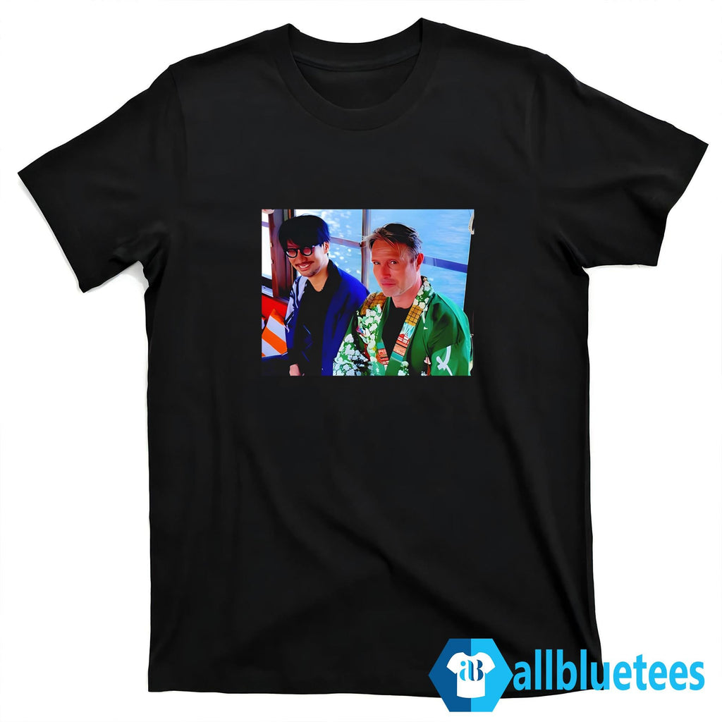 Mads Mikkelsen And Hideo Kojima Picture Shirt