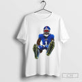 Malik Nabers Leek Mid Air Jump Ny Giants