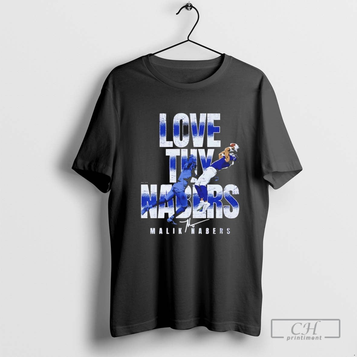 Malik Nabers New York Giants Love Thy Nabers Signature