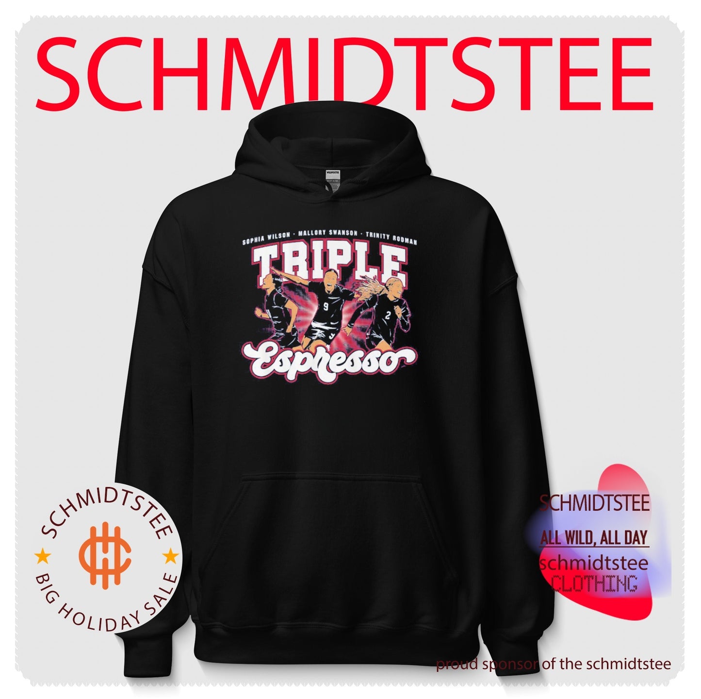 Mallory Swanson Trinity Rodman and Sophia Wilson Triple Espresso 2026-27 shirt