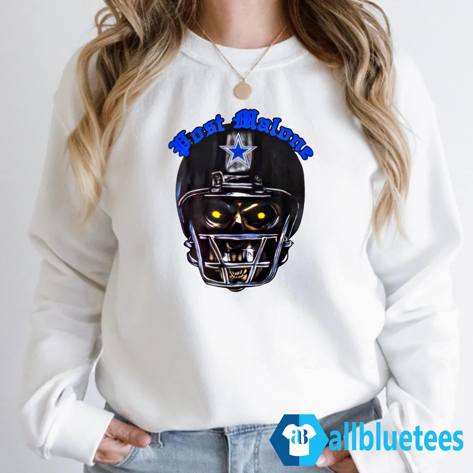 Malone Cowboys Skull Shirt