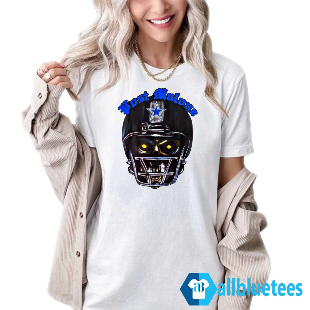 Malone Cowboys Skull Shirt