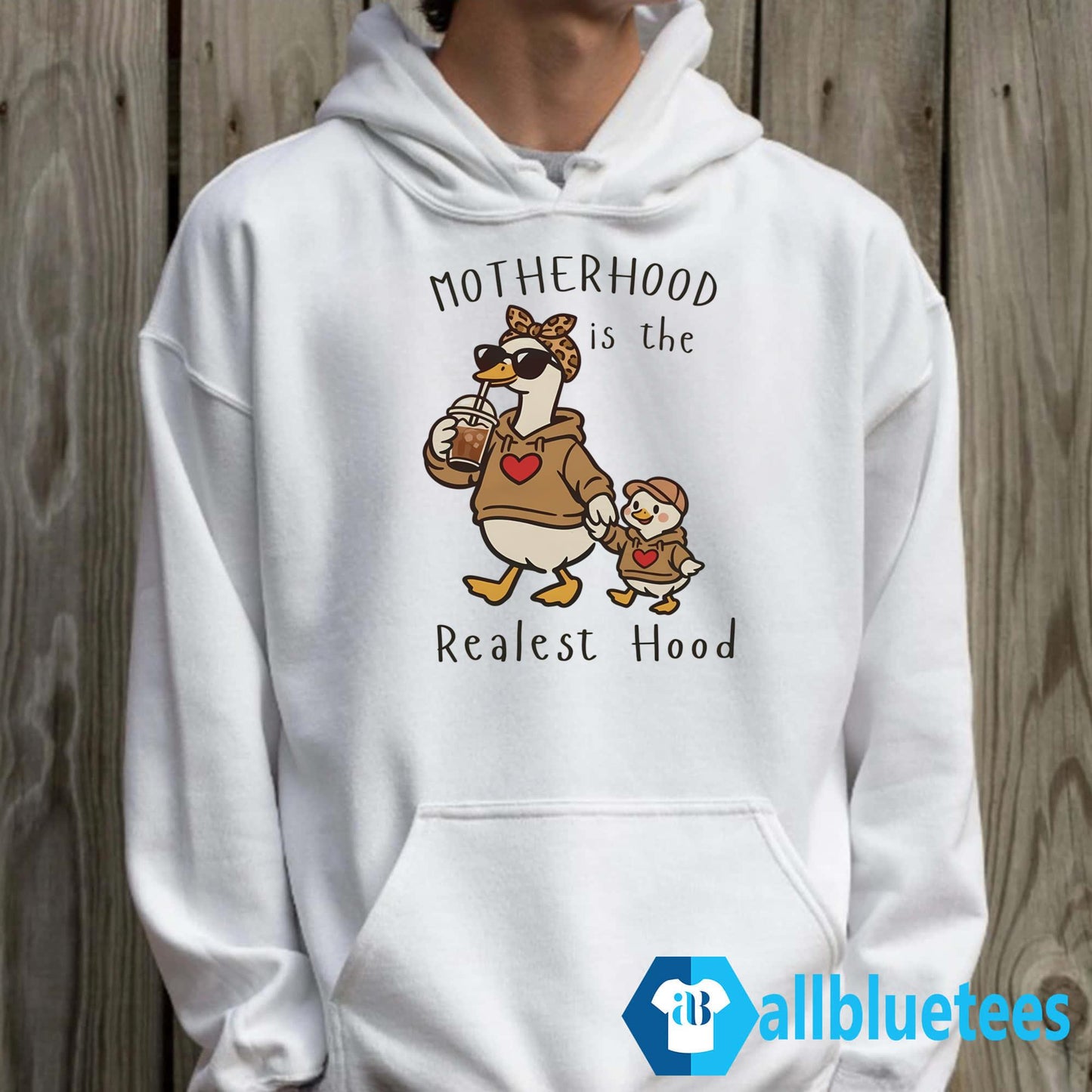 Mama Duck Motherhood Is The Realest Hood Shirt