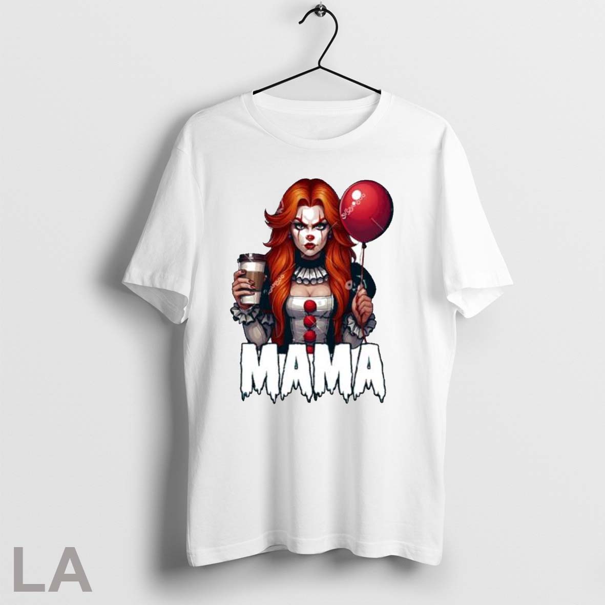 Mama Pennywise Halloween Mom Horror Movie T Shirt