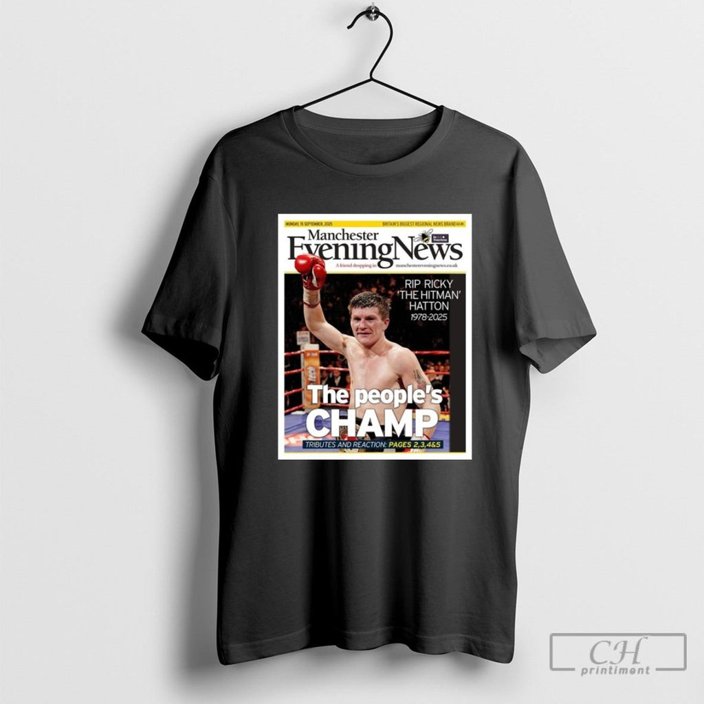 Manchester News Ricky Hatton The Peoples Champ Shirt Sweater