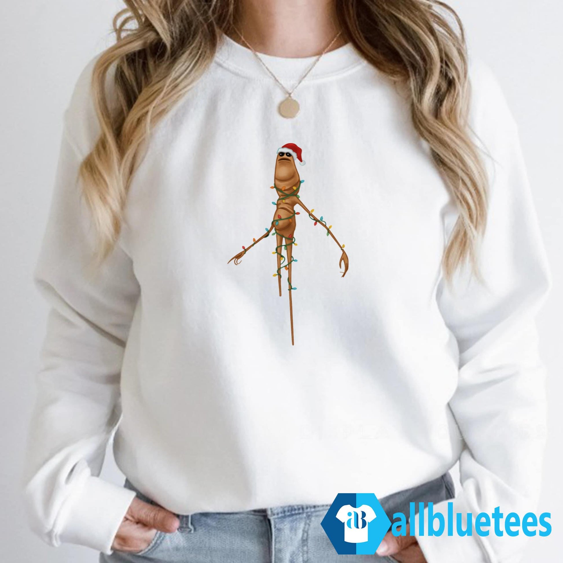 Marcus The Worm Christmas Sweatshirt