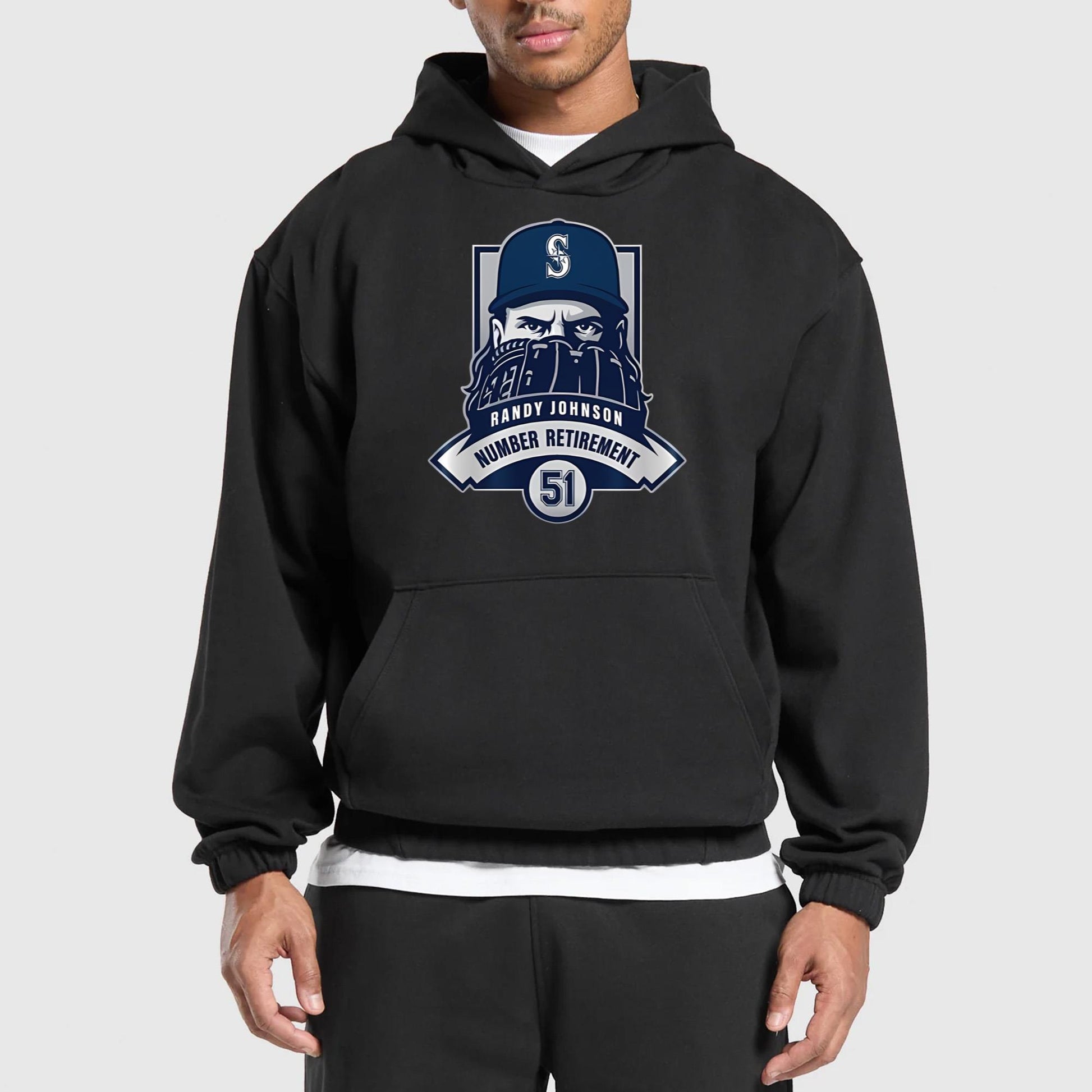 Mariners Randy Johnson Number Retirement Shirt