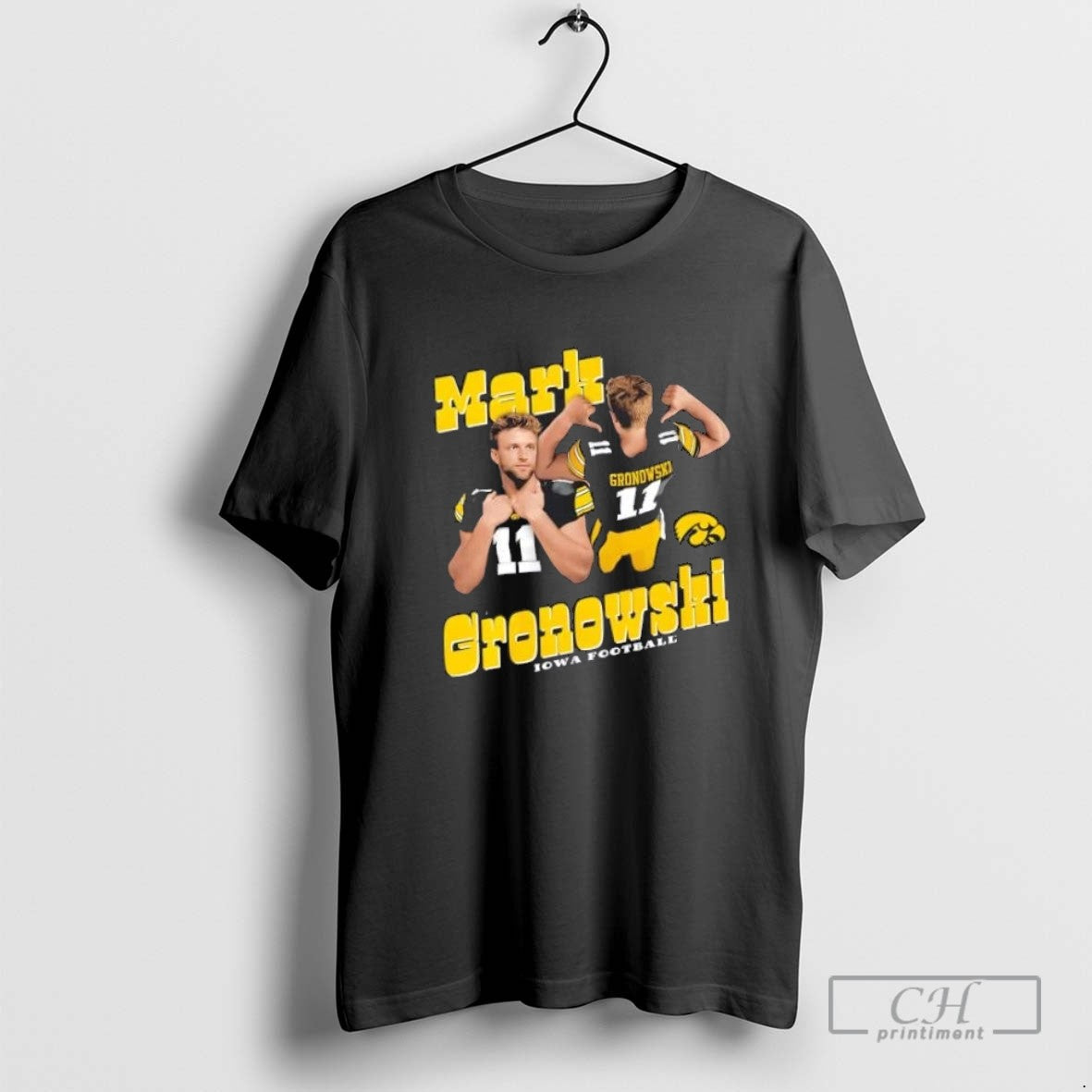 Mark Gronowski Iowa Hawkeyes Football Retro 90s