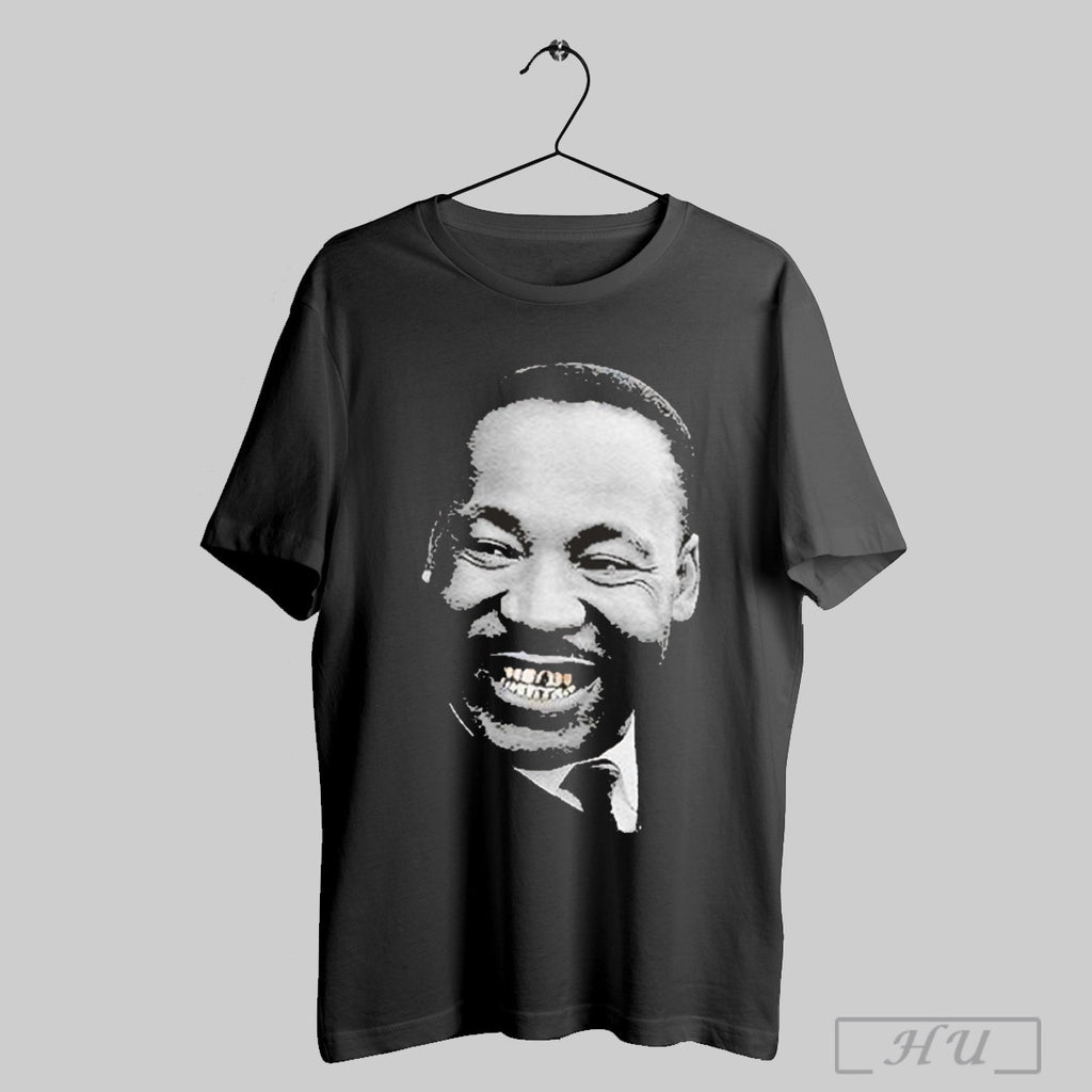 Martin Luther King Mlk Gold Grill T Shirt