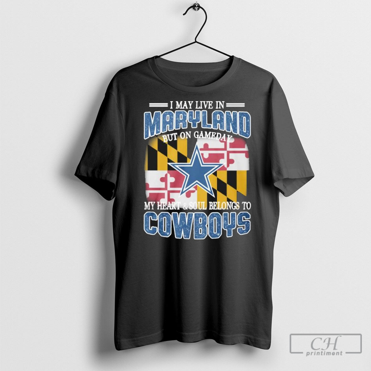 Maryland Cowboys Fans Gameday My Heart And Soul