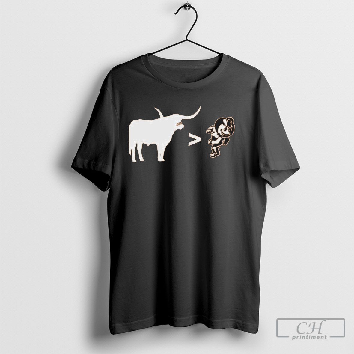 Mascot Bevo Greater Than Brutus Buckeye Shirt