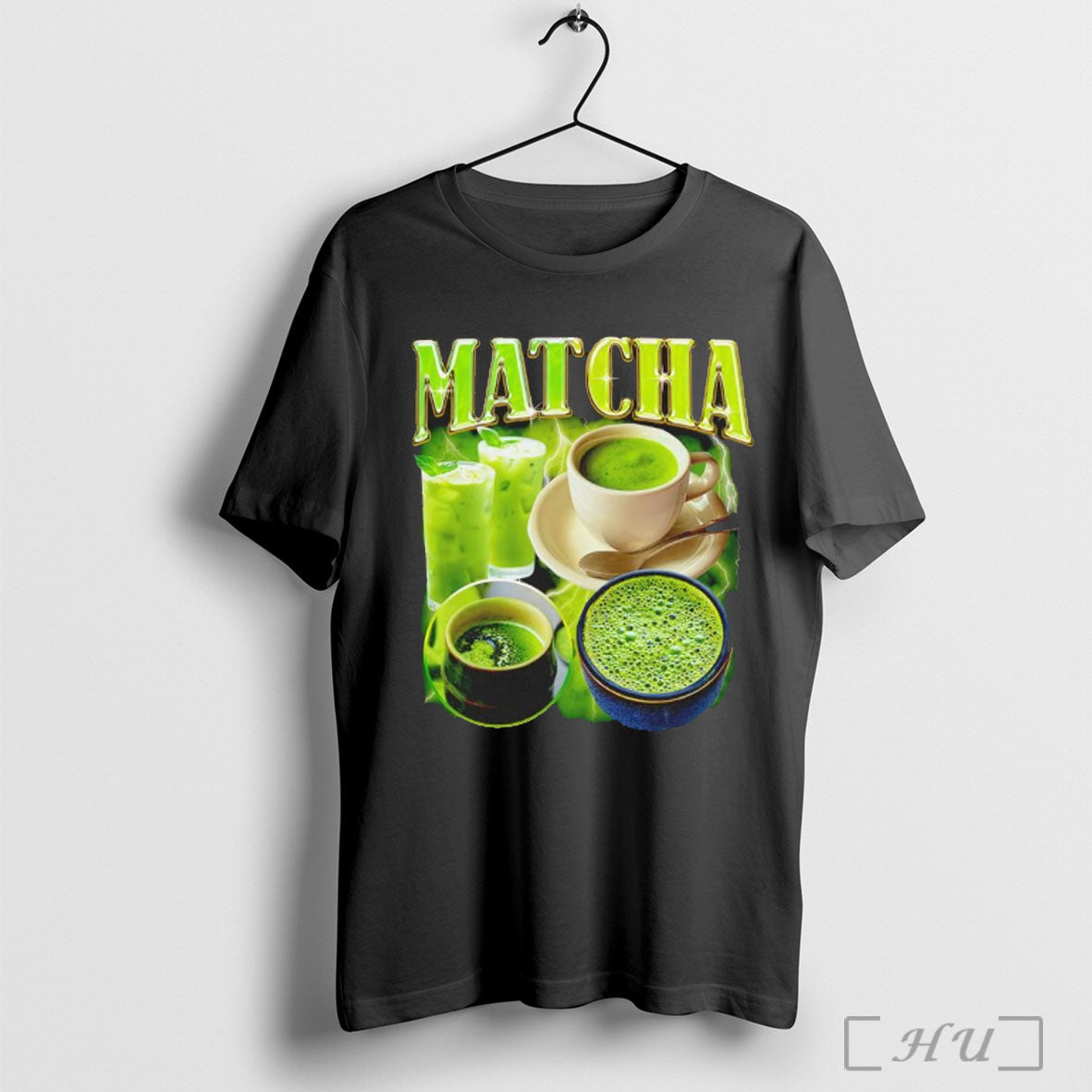 Matcha Vintage Rap Lighting T Shirt