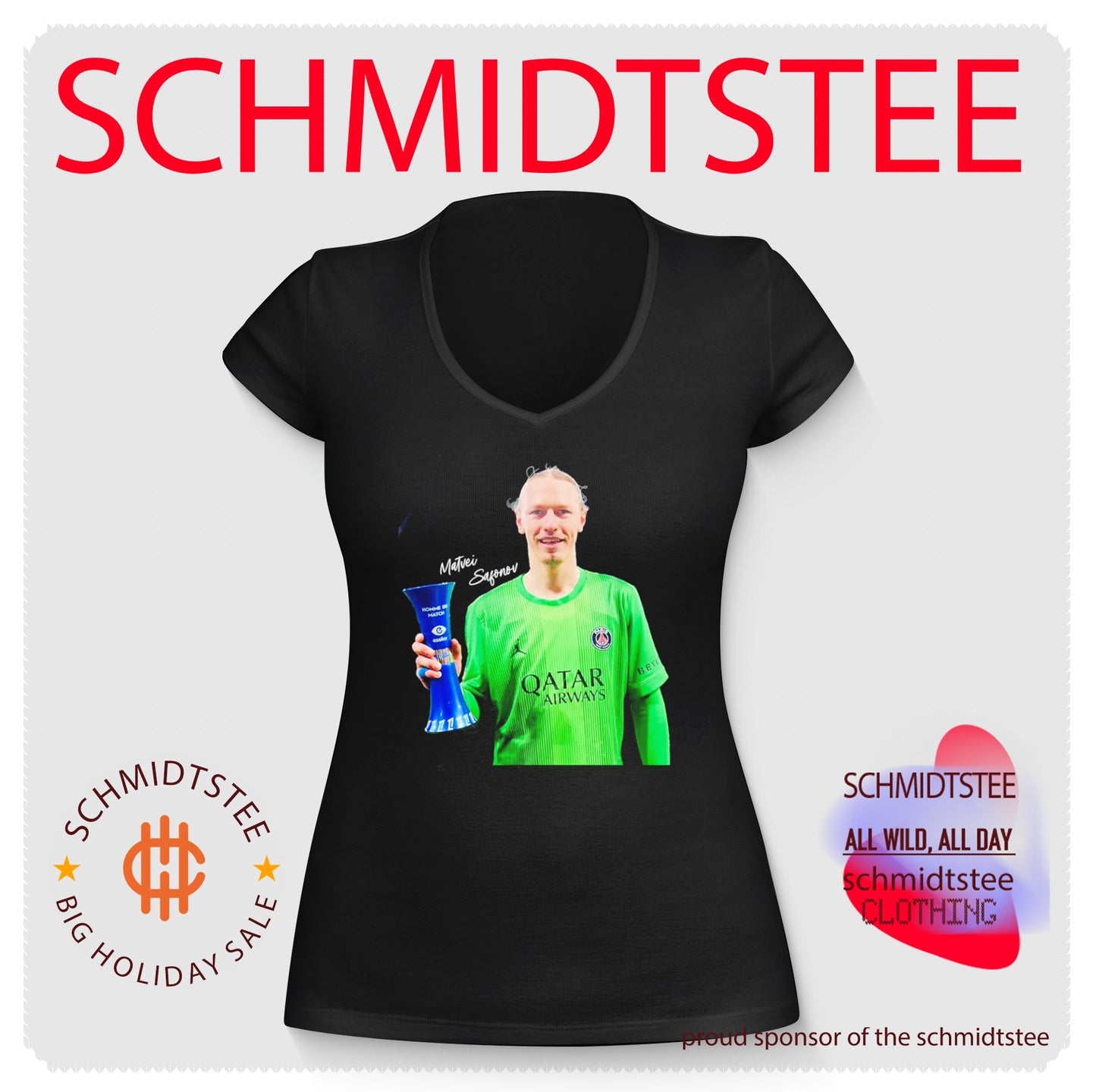 Matvei Safonov Paris Saint-Germain 2026 Uefa League Champions 14Th Ligue 1 Title shirt