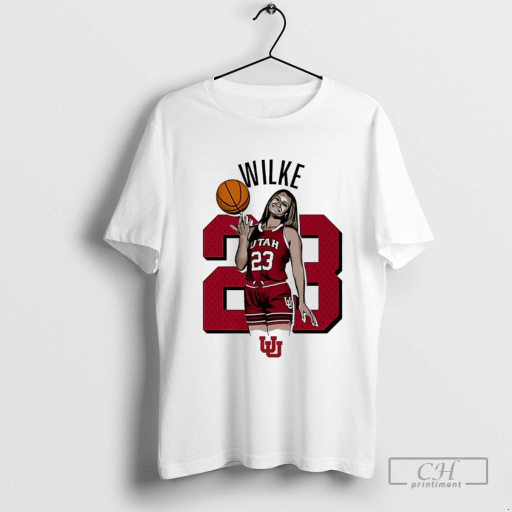 Maty Wilke 23 Utah Utes University Basketball Player
