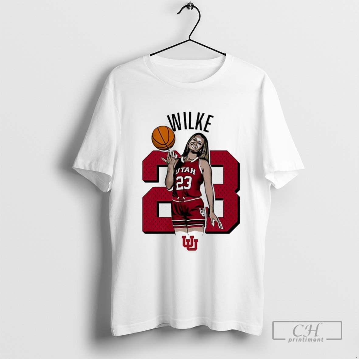 Maty Wilke 23 Utah Utes University Basketball Player