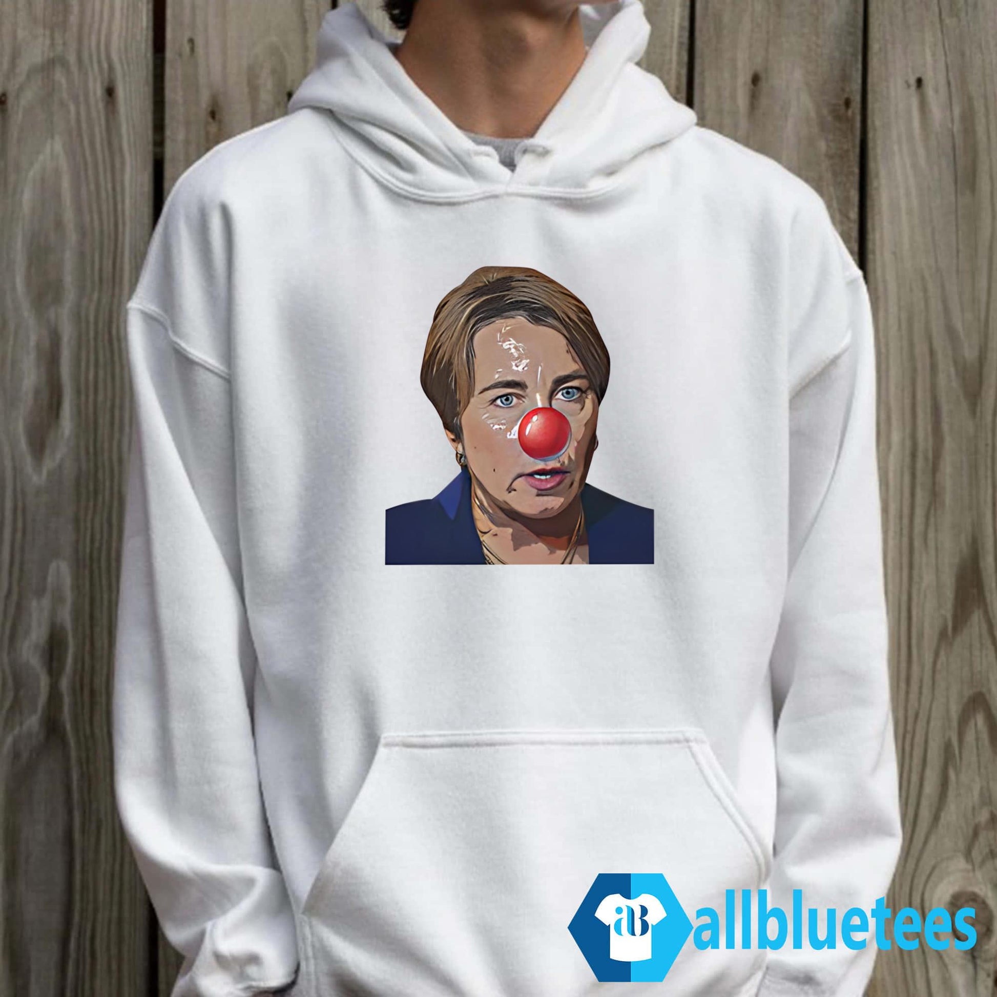 Maura Healey Cartoon Clown Nose Shirt
