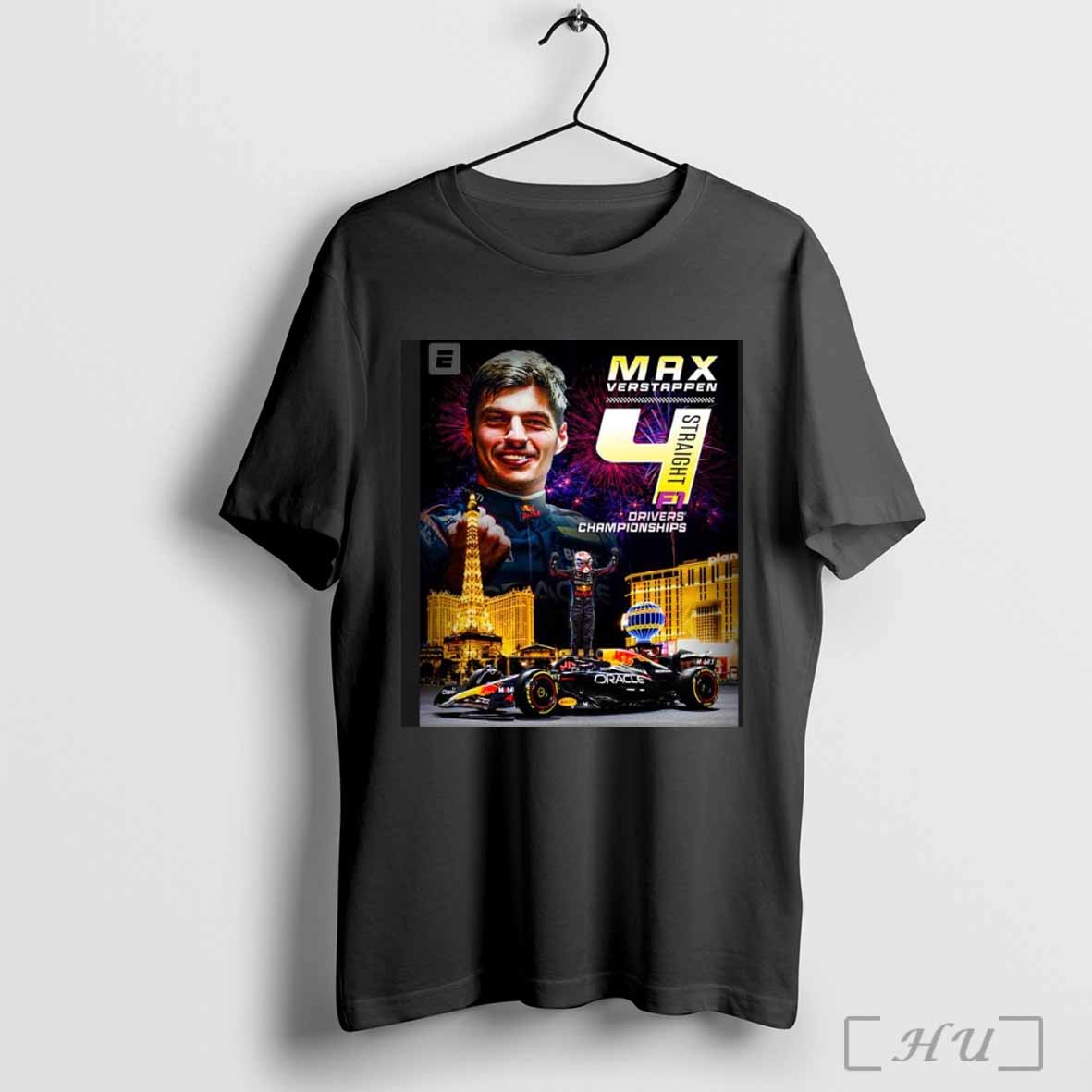 Max Verstappen 4 Straight Drivers Champions