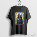 Mayah Sommers The Warrior Maiden In Stained Glass T Shirt