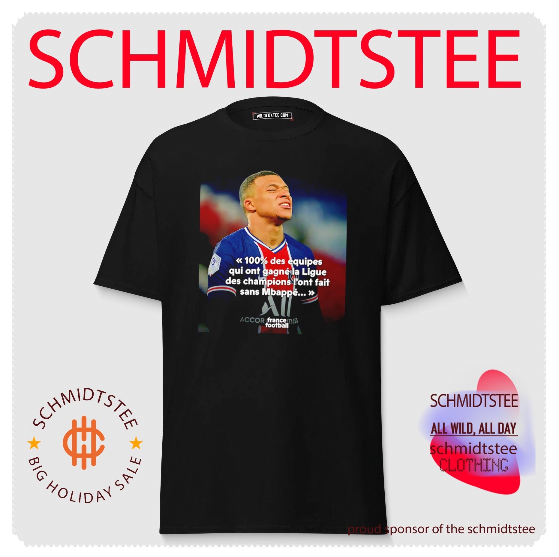 Mbappé PSG Champions League Joke Meme shirt