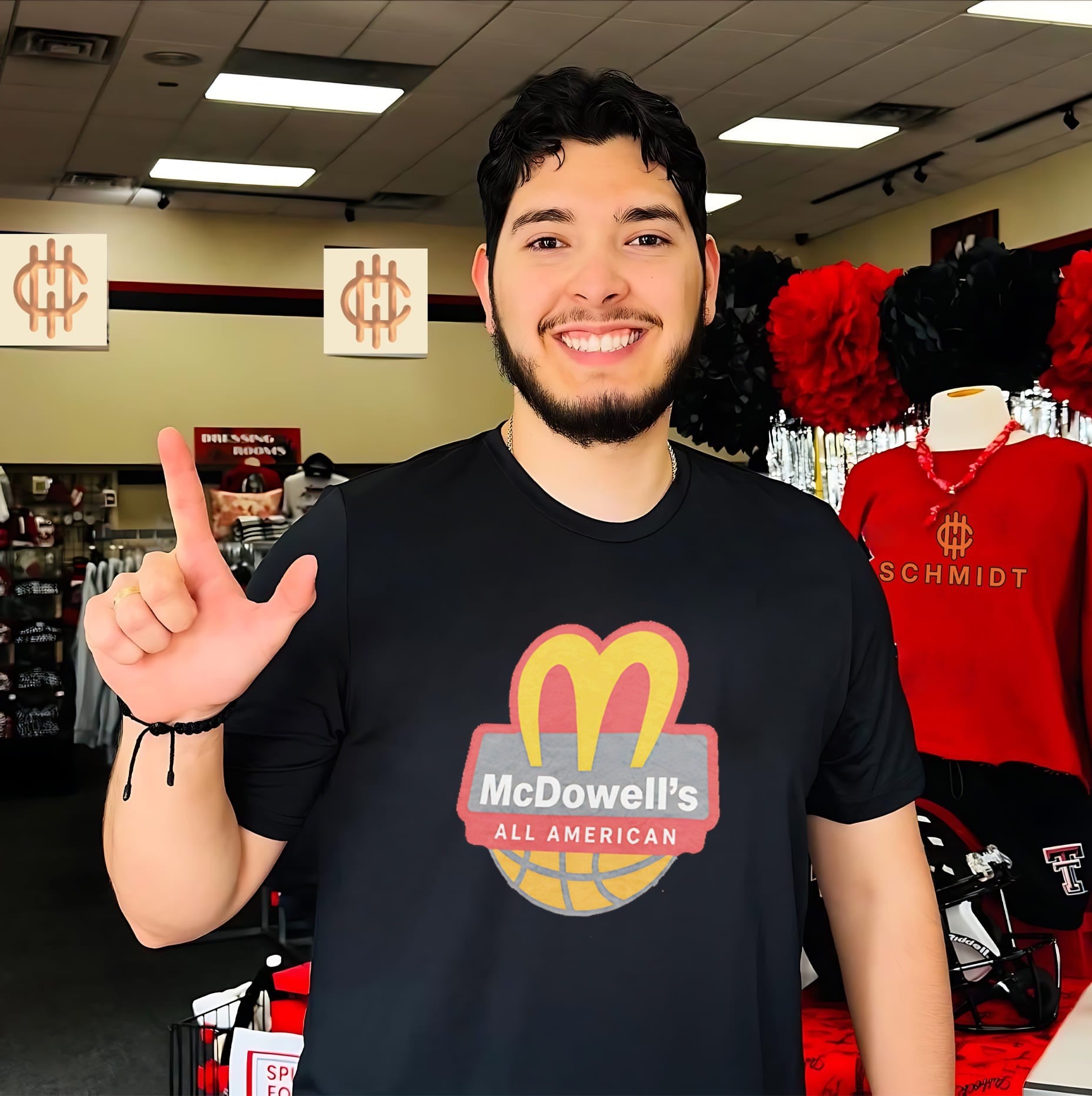Mcdowell’s All American Basketball Food Parody shirt