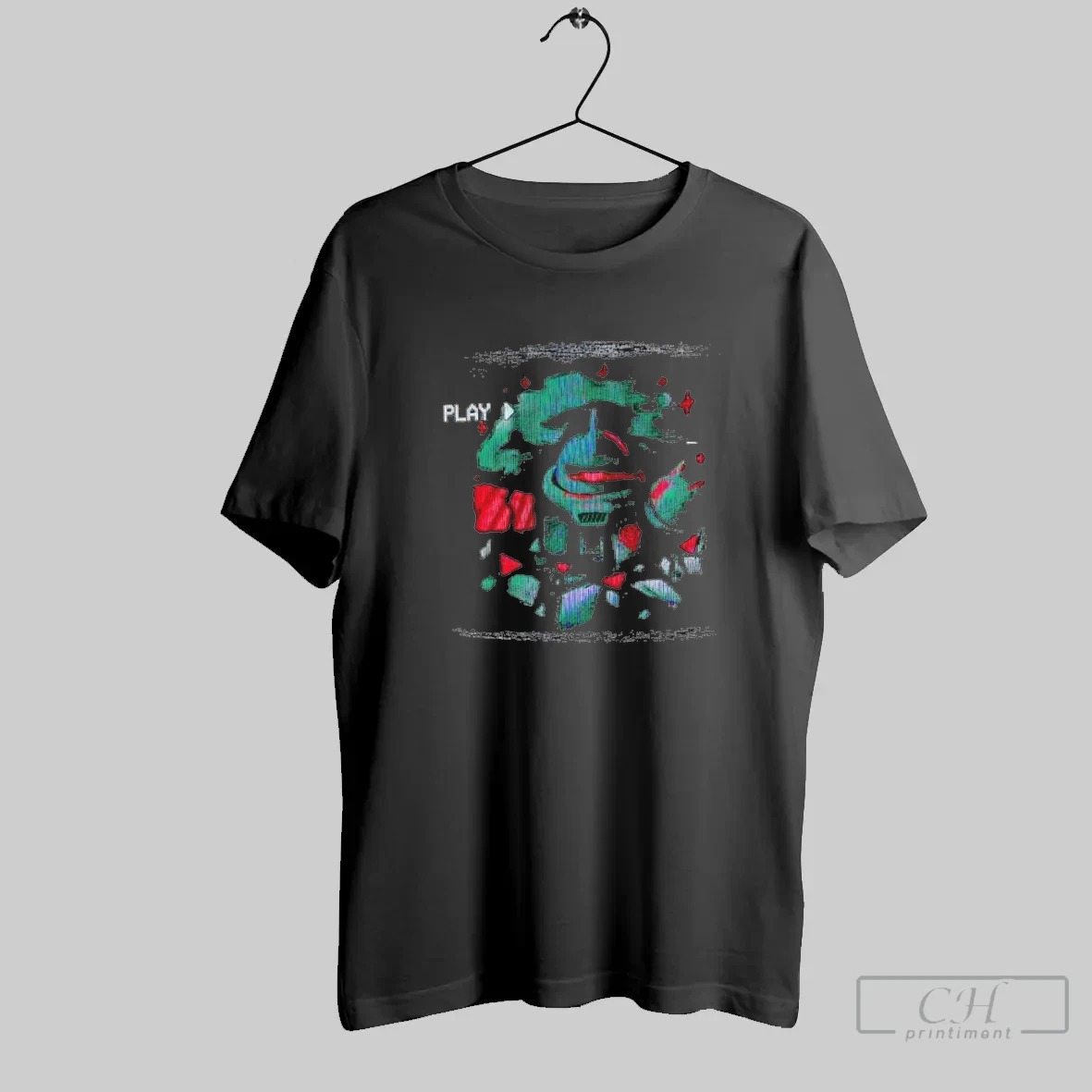 Mech Play Vhs Style Vintage T Shirt