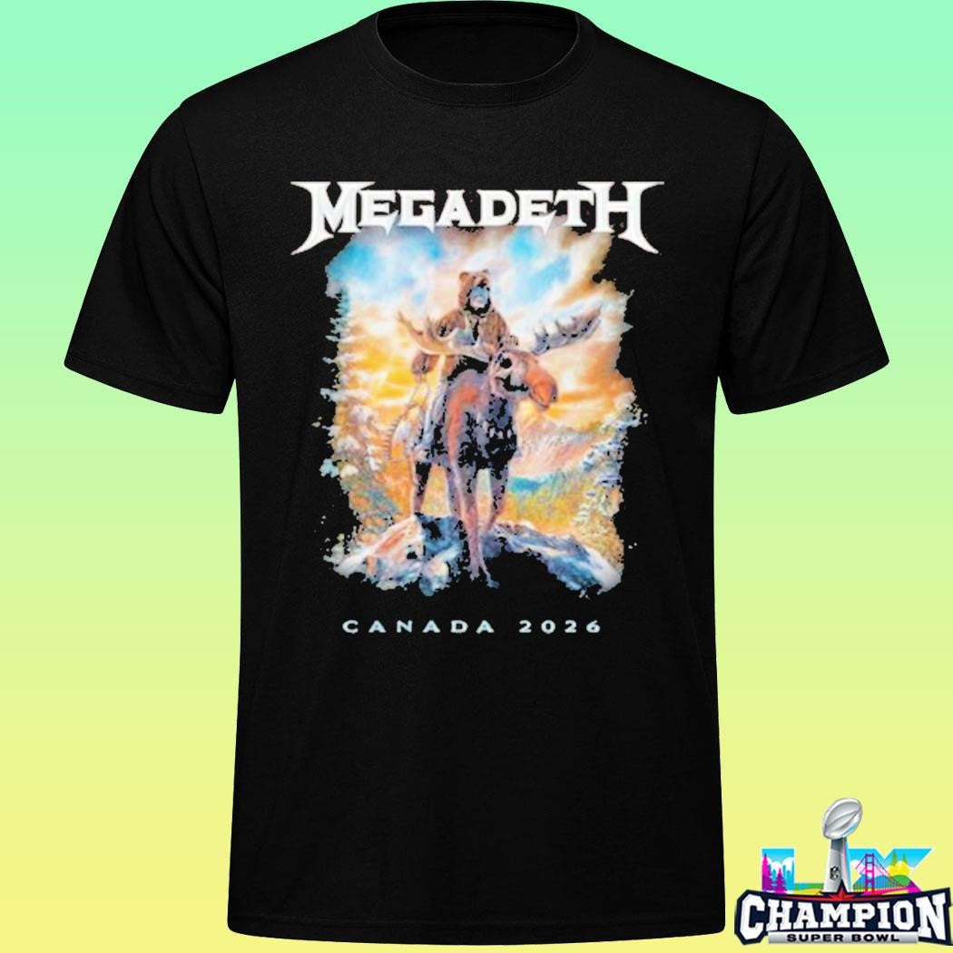 Megadeth Canada Admat Shirt