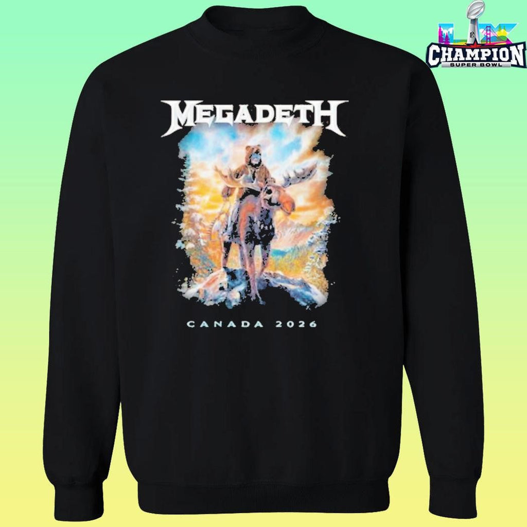 Megadeth Canada Admat Shirt