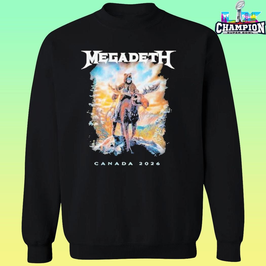 Megadeth Canada Admat Shirt