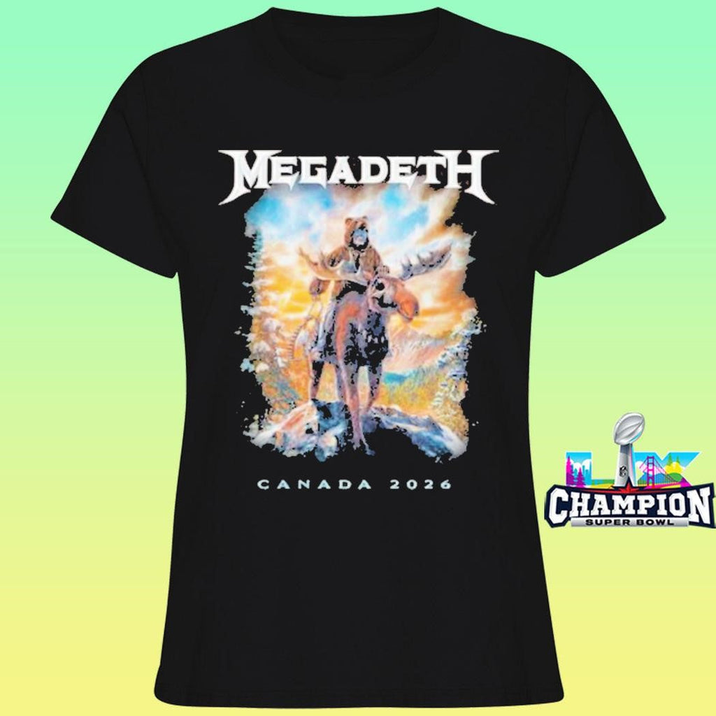 Megadeth Canada Admat Shirt