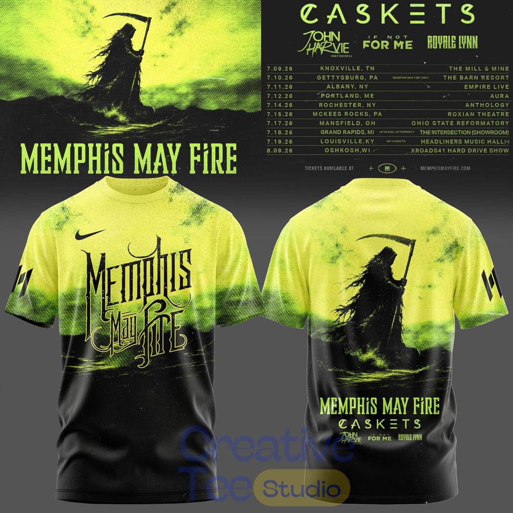 Memphis May Fire x Caskets Special Hoodie