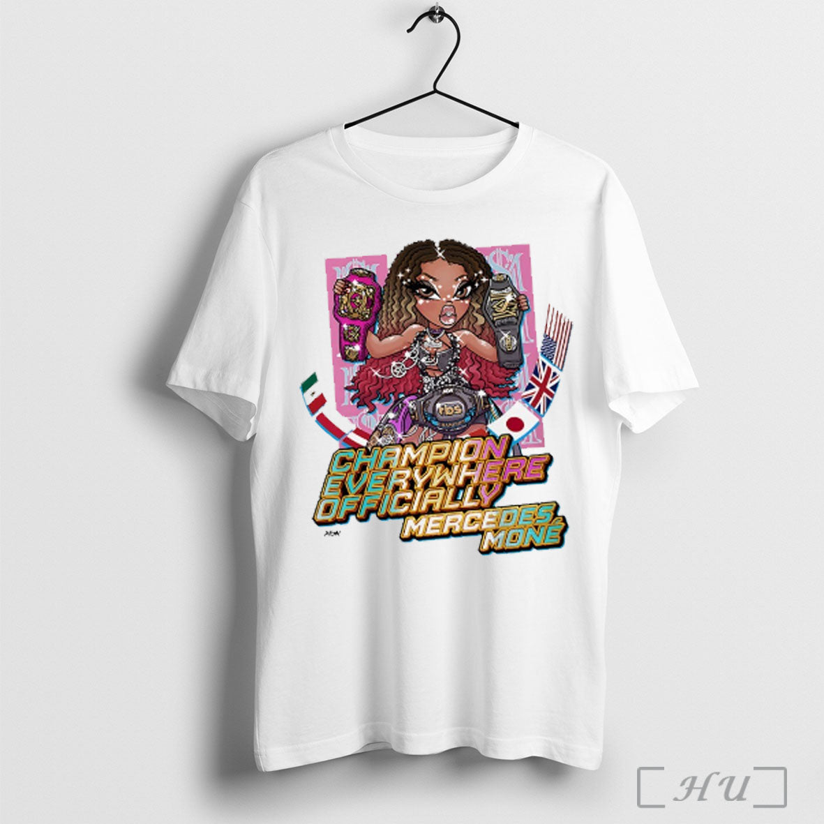 Mercedes Mone Champion Everywhere Officially T Shirt Sweatshirt Png