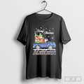 Merry Christmas Peanuts Characters X Auburn Tigers Driving Car