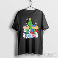 Merry Christmas Peanuts Characters X Detroit Sports Teams 2024