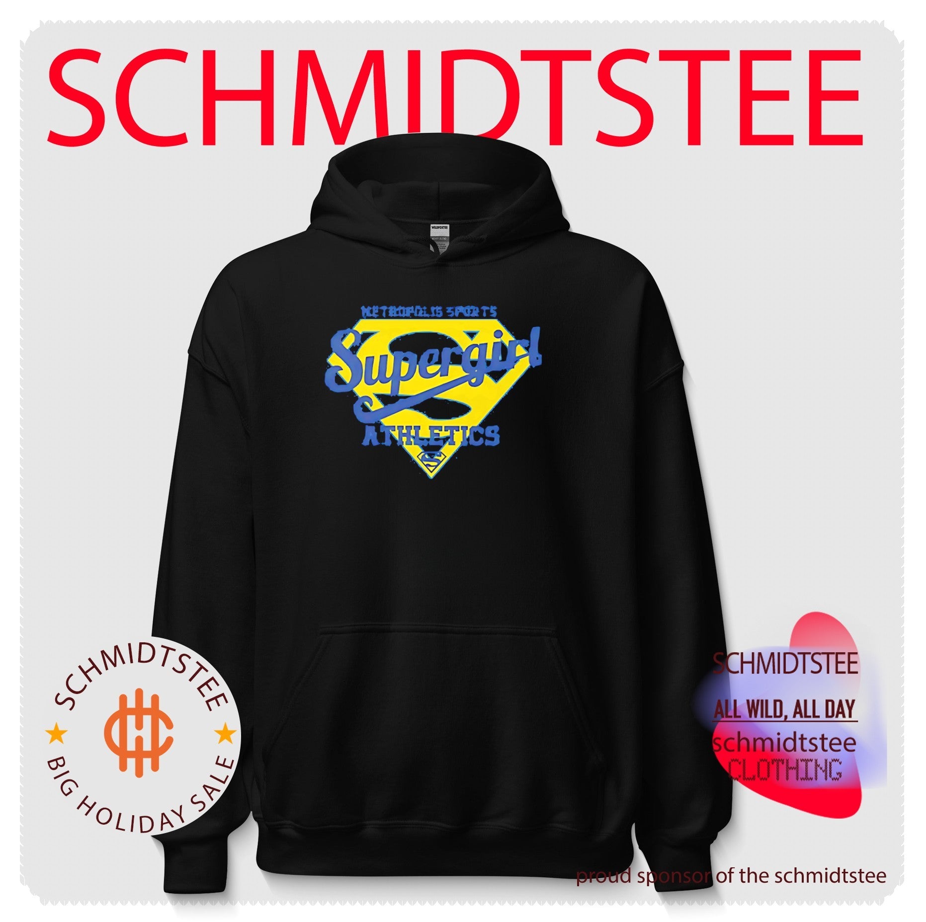 Metropolis Sports Supergirl Athletics Shirt