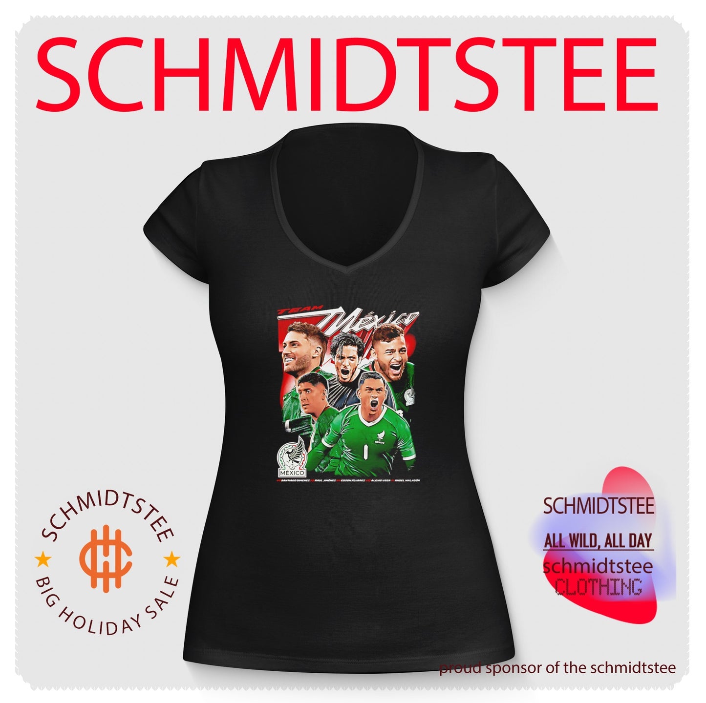 Mexico National Team Collage Vintage 2026 shirt