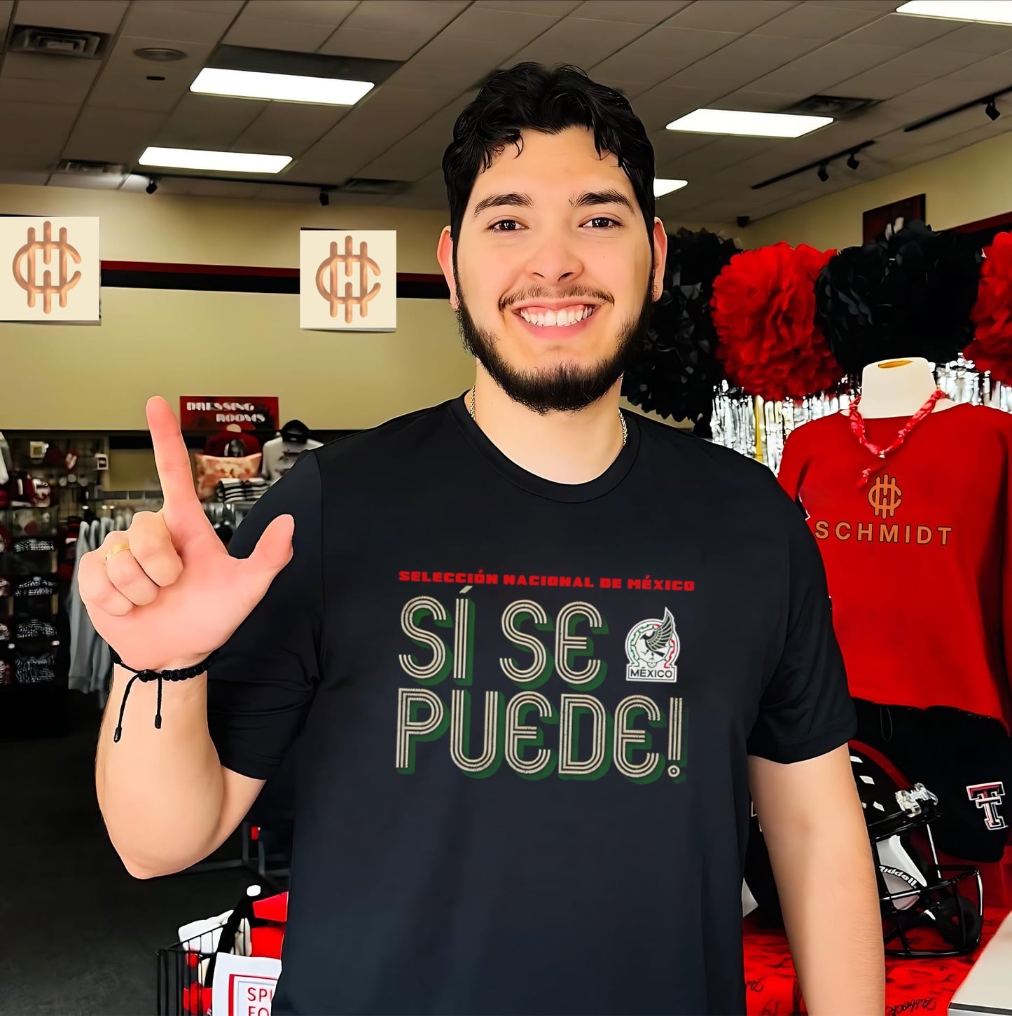 Mexico National Team Si Se Puede Inline Bold shirt