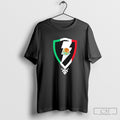 Mexico Flag Design Eagle Perched On A Prickly Pear Shirt Sweater