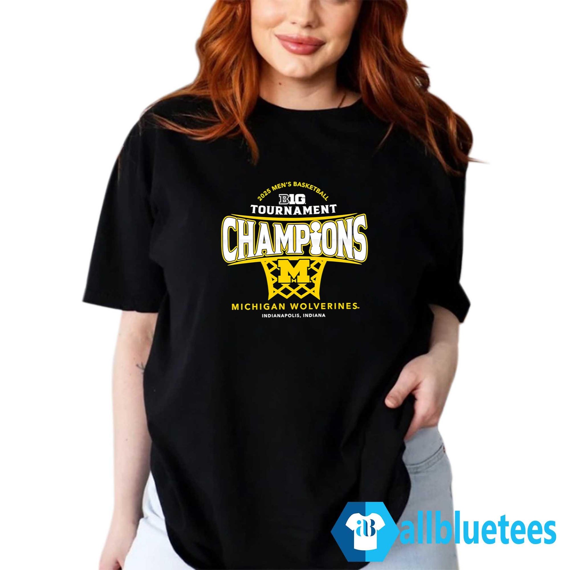 Michigan 2025 Big Ten Tournament Champions Shirt